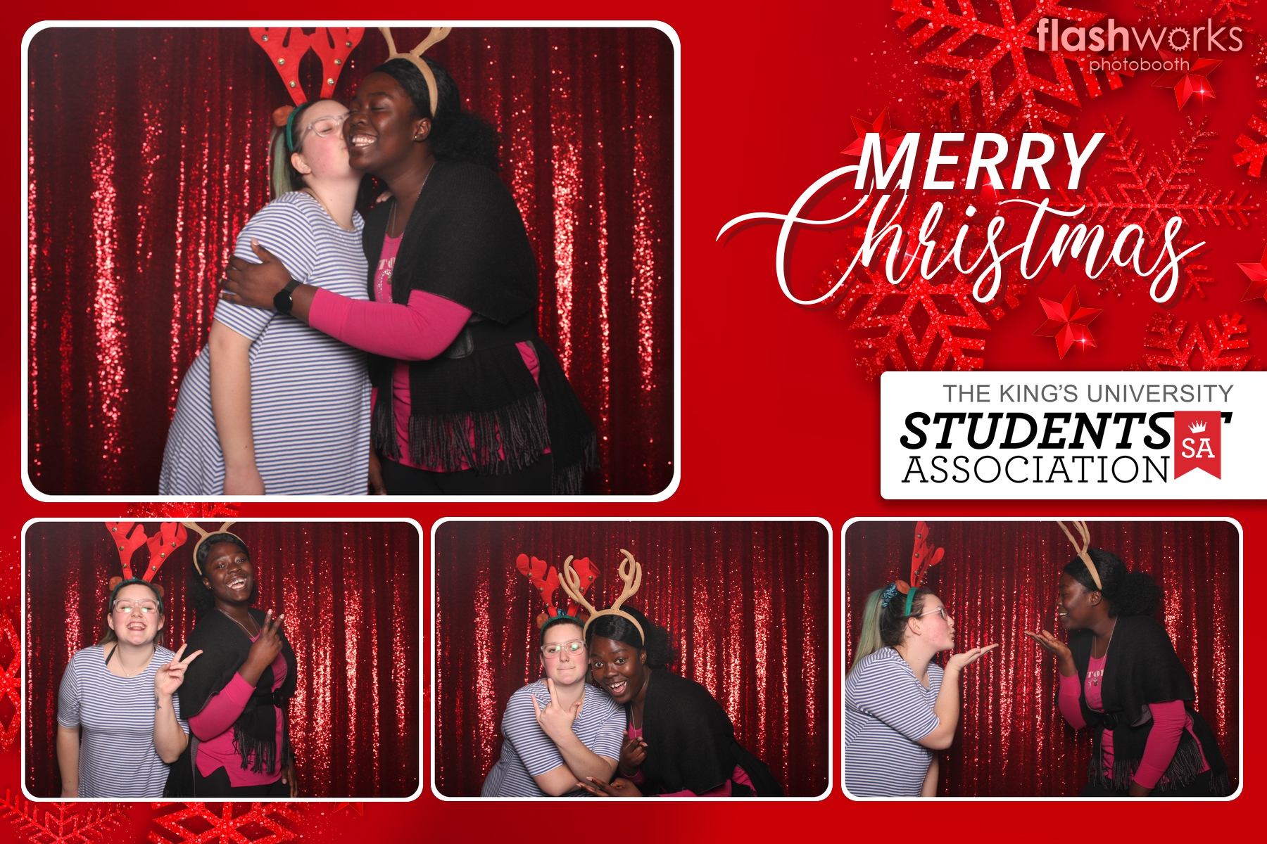 Kings Christmas Party | View more photos from the event at gallery.flashworksphotobooth.com/u/FlashworksPhotoboothInc/Kings-Christmas-Party
